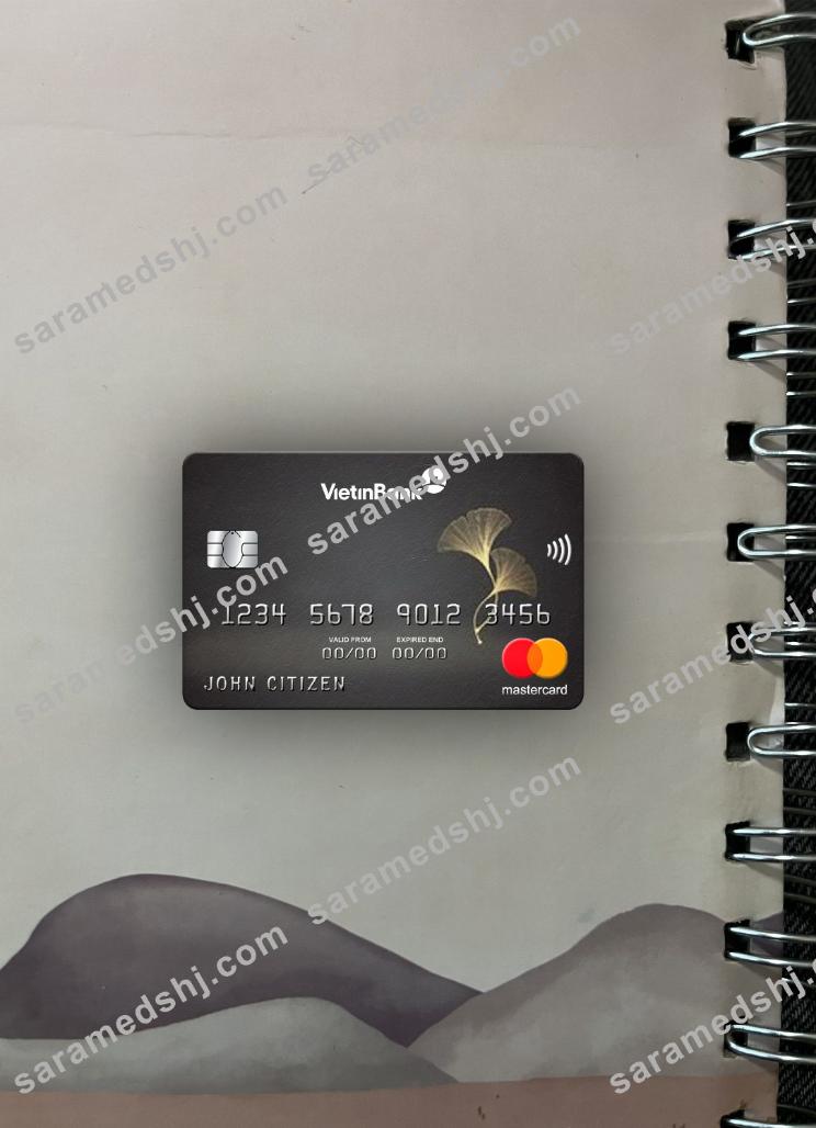 Vietnam Vietinbank mastercard photolook front